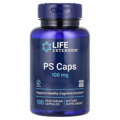 PS Caps – Fosfatidylserin baksida näringsfakta