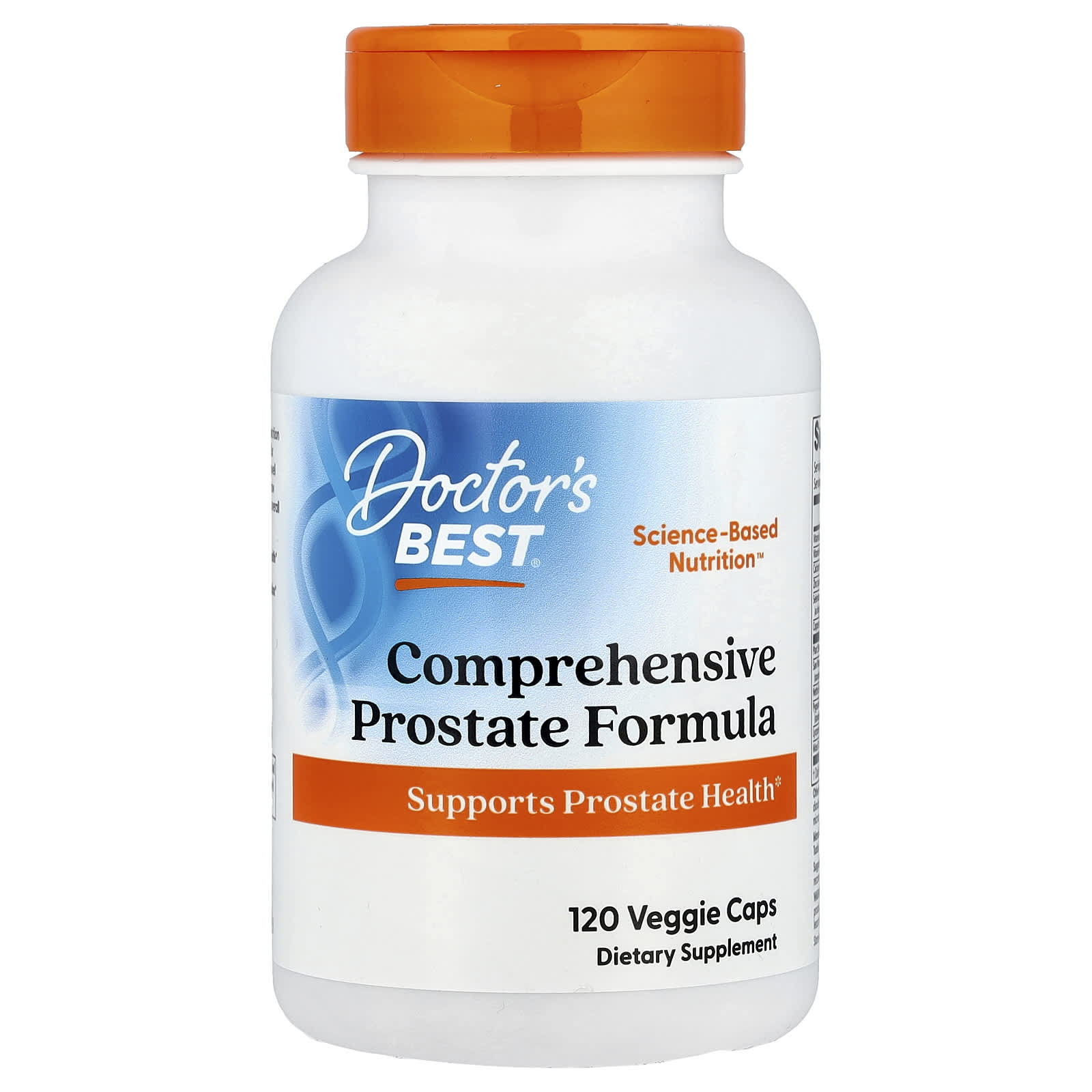 Doctor's Best Comprehensive Prostate Formula baksida