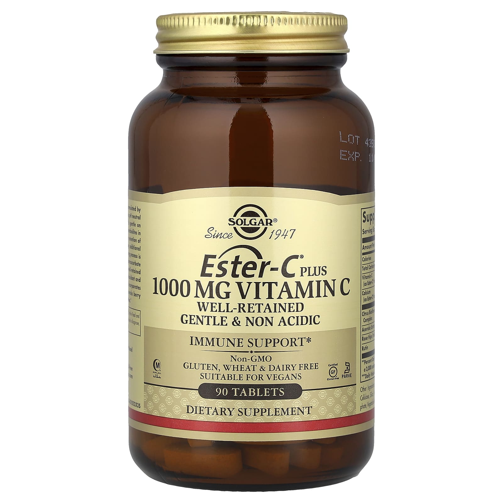 Solgar Ester-C Plus Vitamin C 1000mg framsida