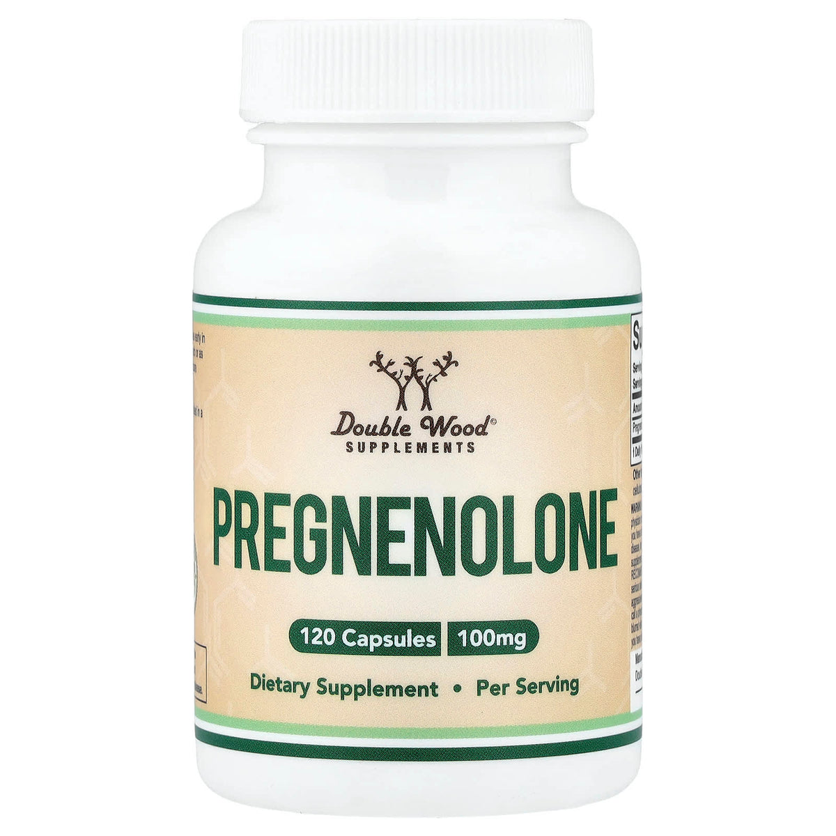 Pregnenolone baksida med näringsfakta