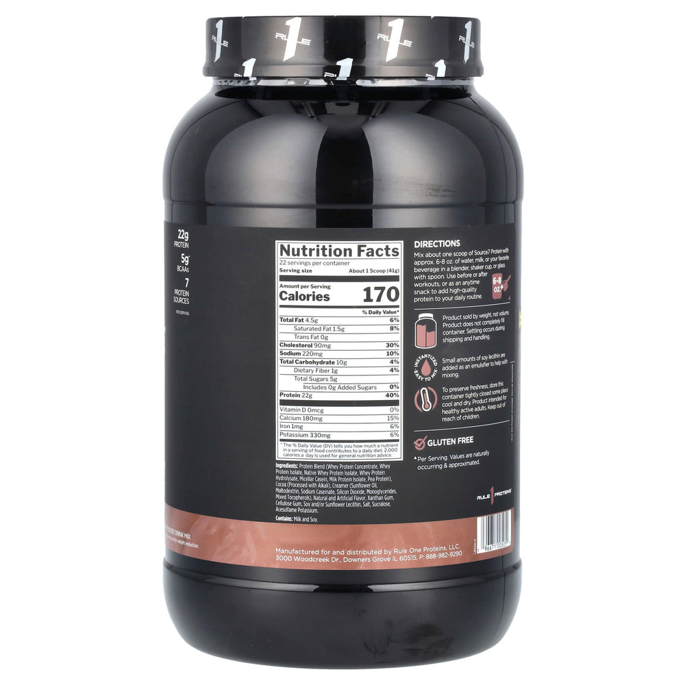 Source 7 Protein – Avancerad Blandning förpackning detalj