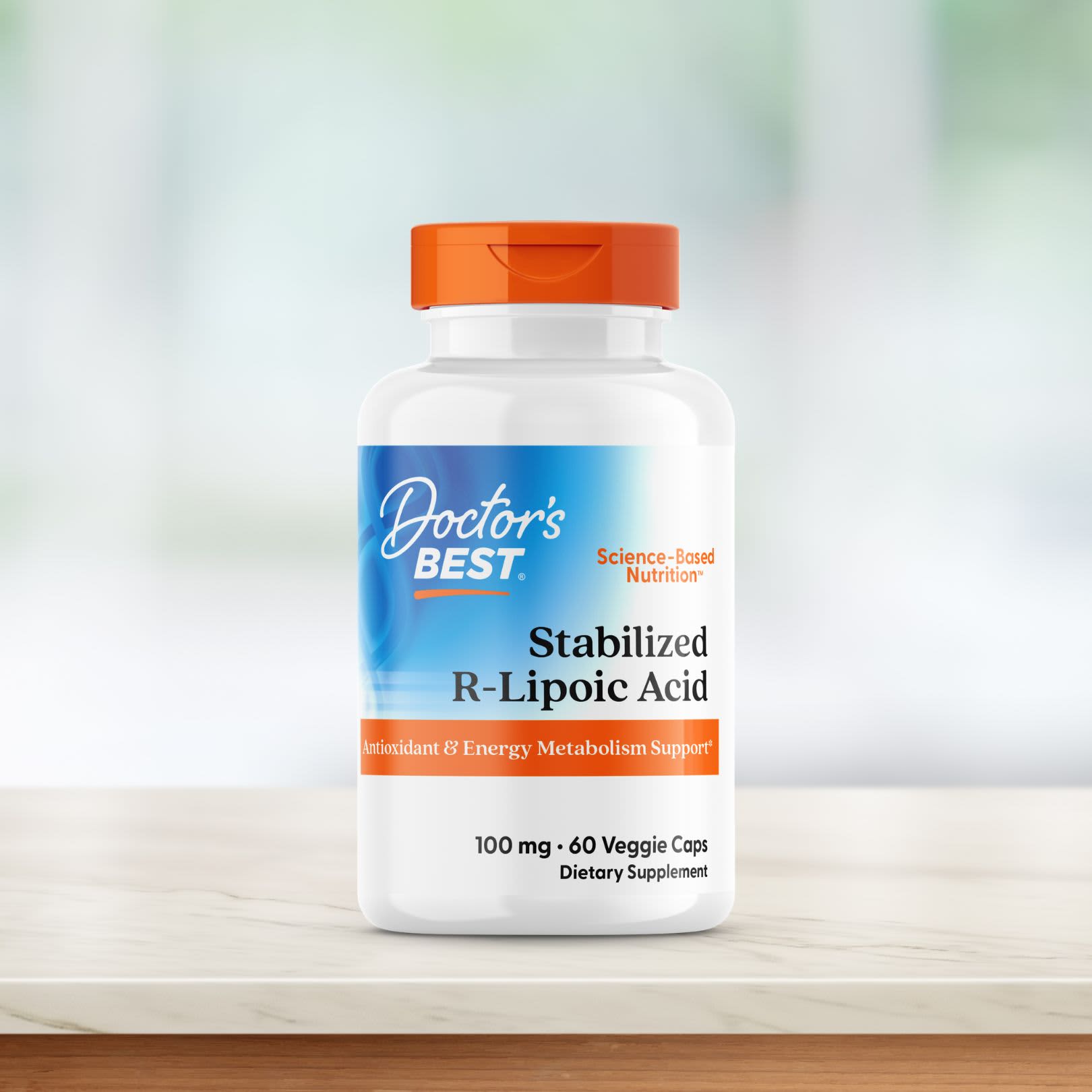 Doctor's Best Stabilized R-Lipoic Acid produktöversikt