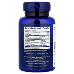 Glucosamine/Chondroitin näringsfakta etikett