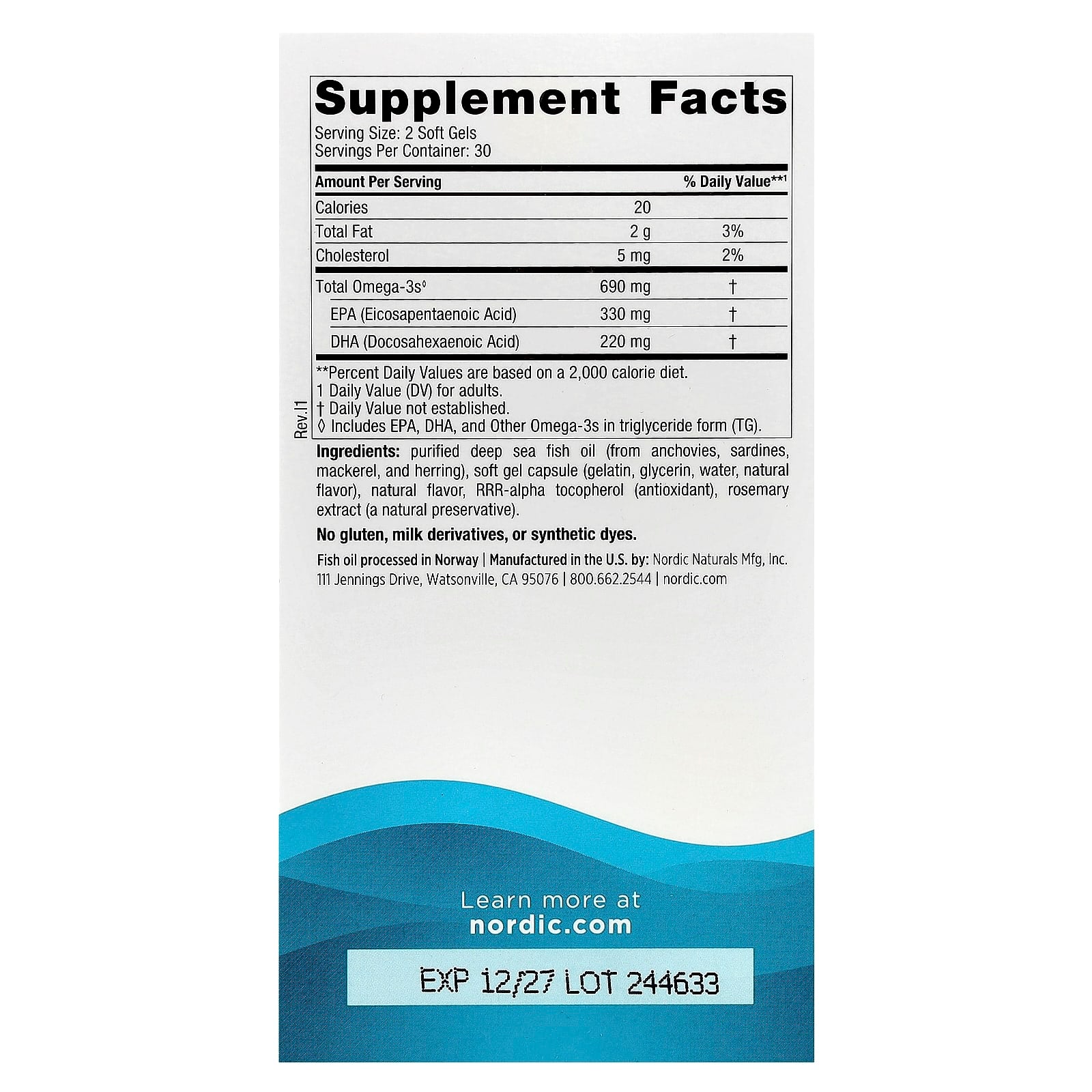 Nordic Naturals - Omega-3