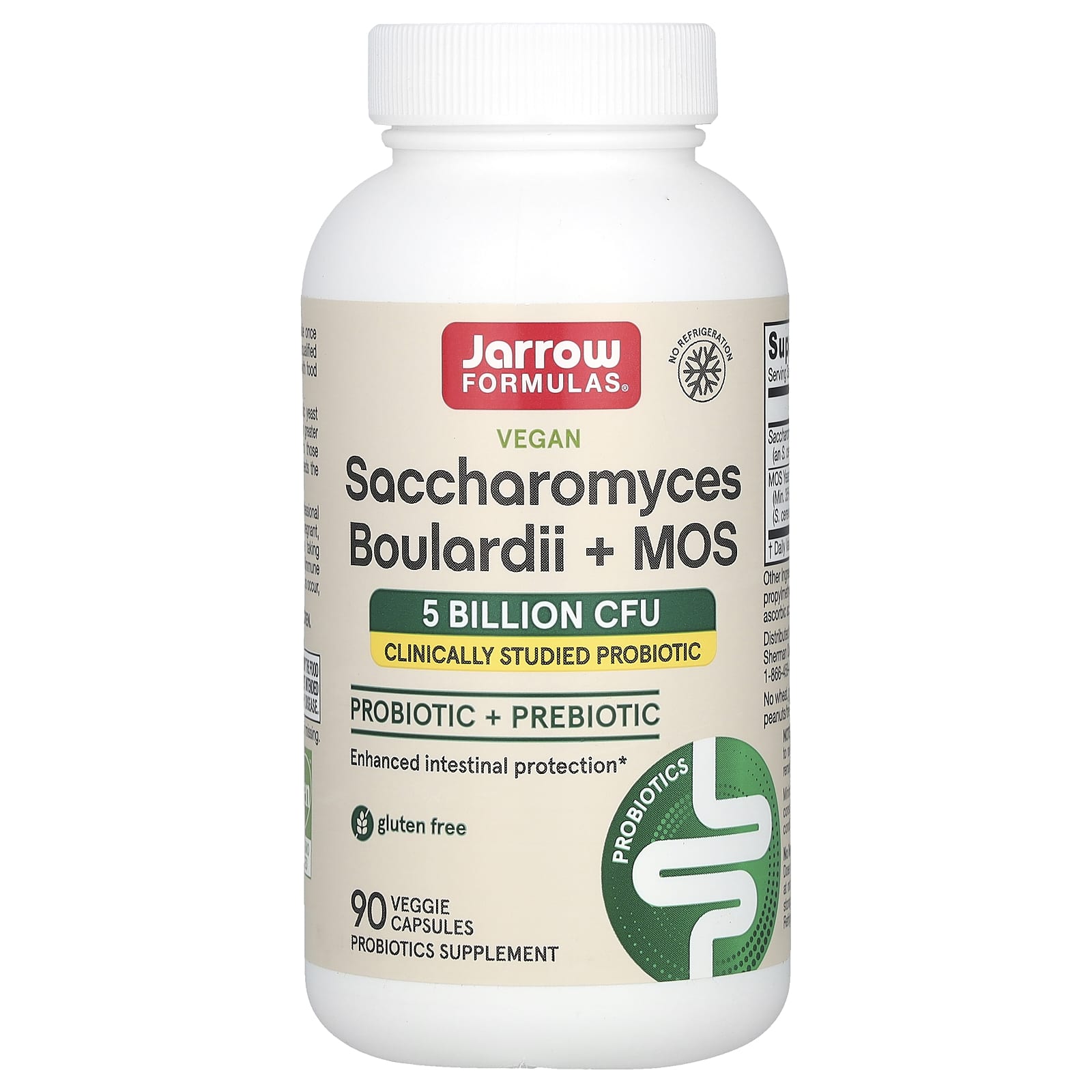 Saccharomyces Boulardii + MOS näringsfakta