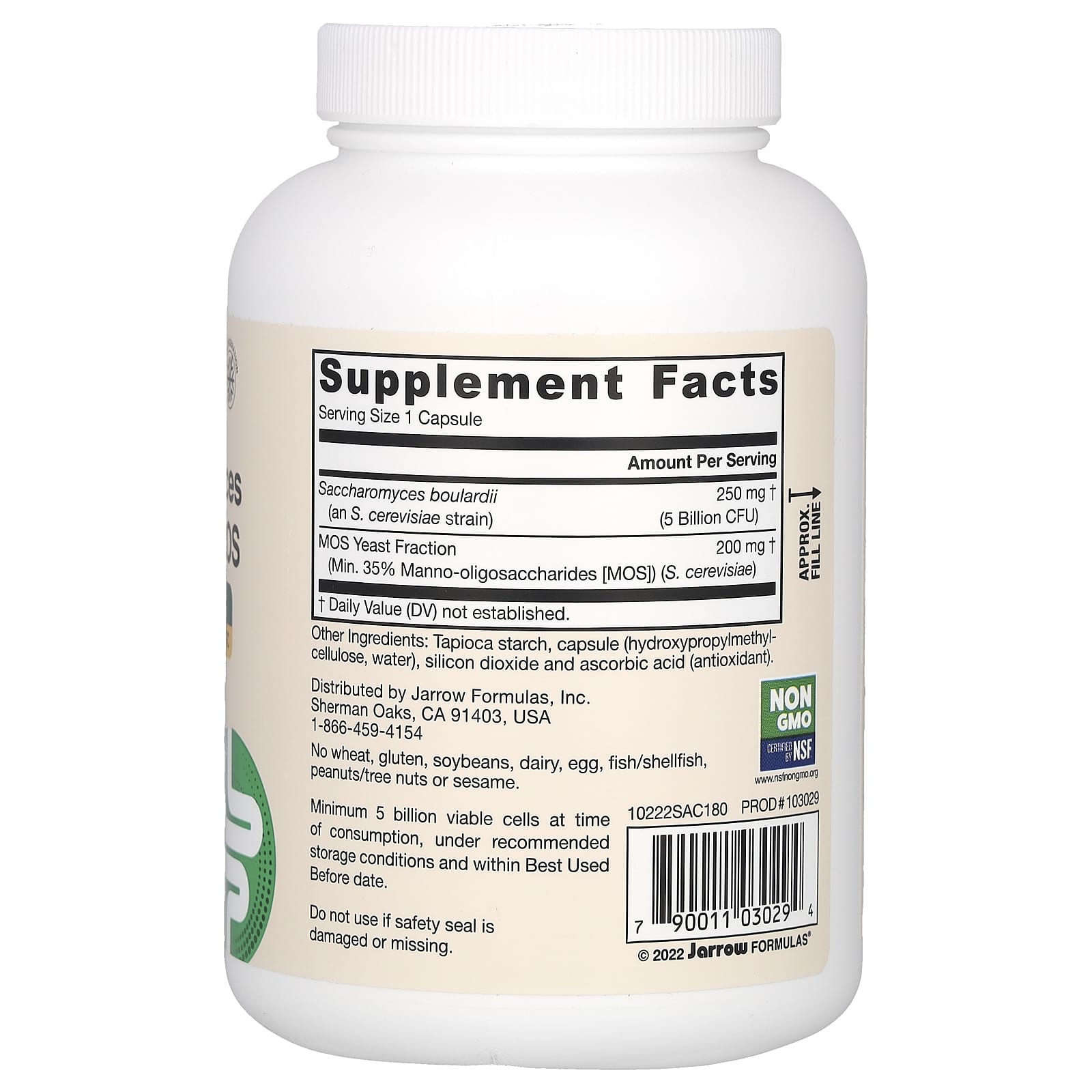 Saccharomyces Boulardii + MOS förpackning