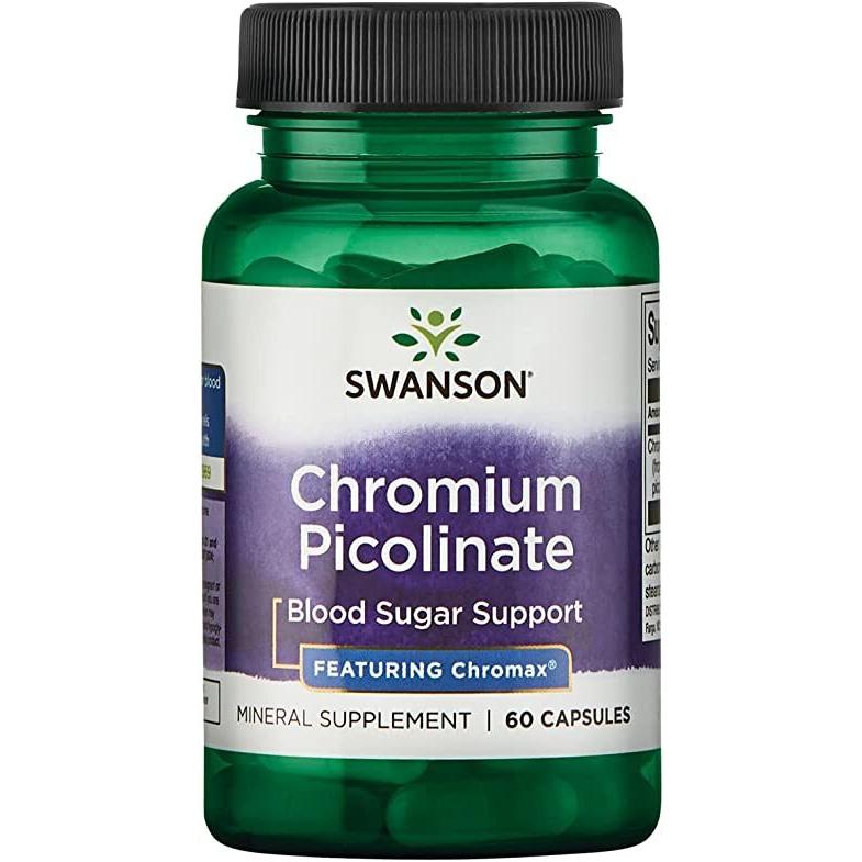 Swanson - Chromium Picolinate Featuring Chromax, 200mcg - 60