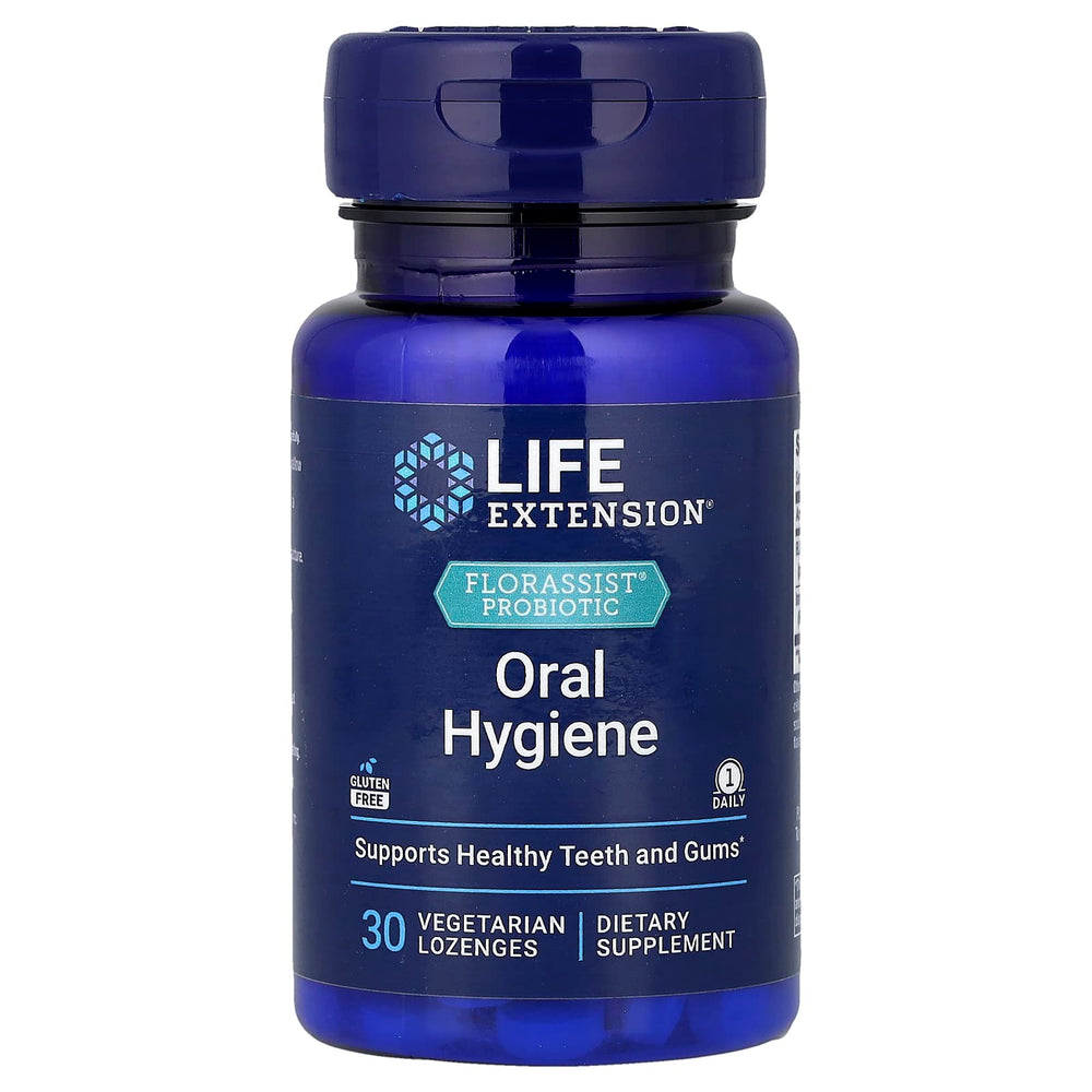Florassist Oral Hygiene baksida näringsfakta