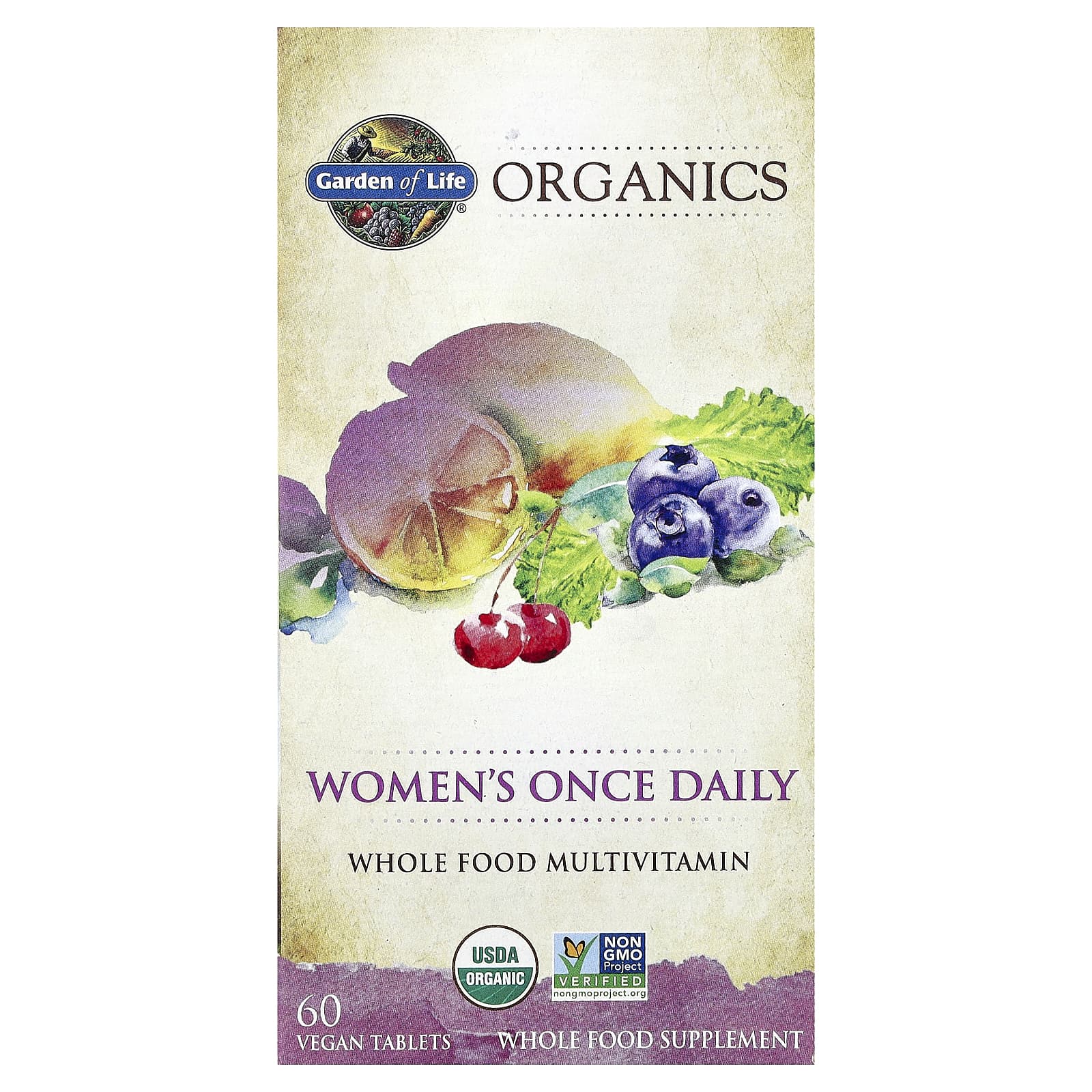 Mykind Women's Once Daily burk från sidan