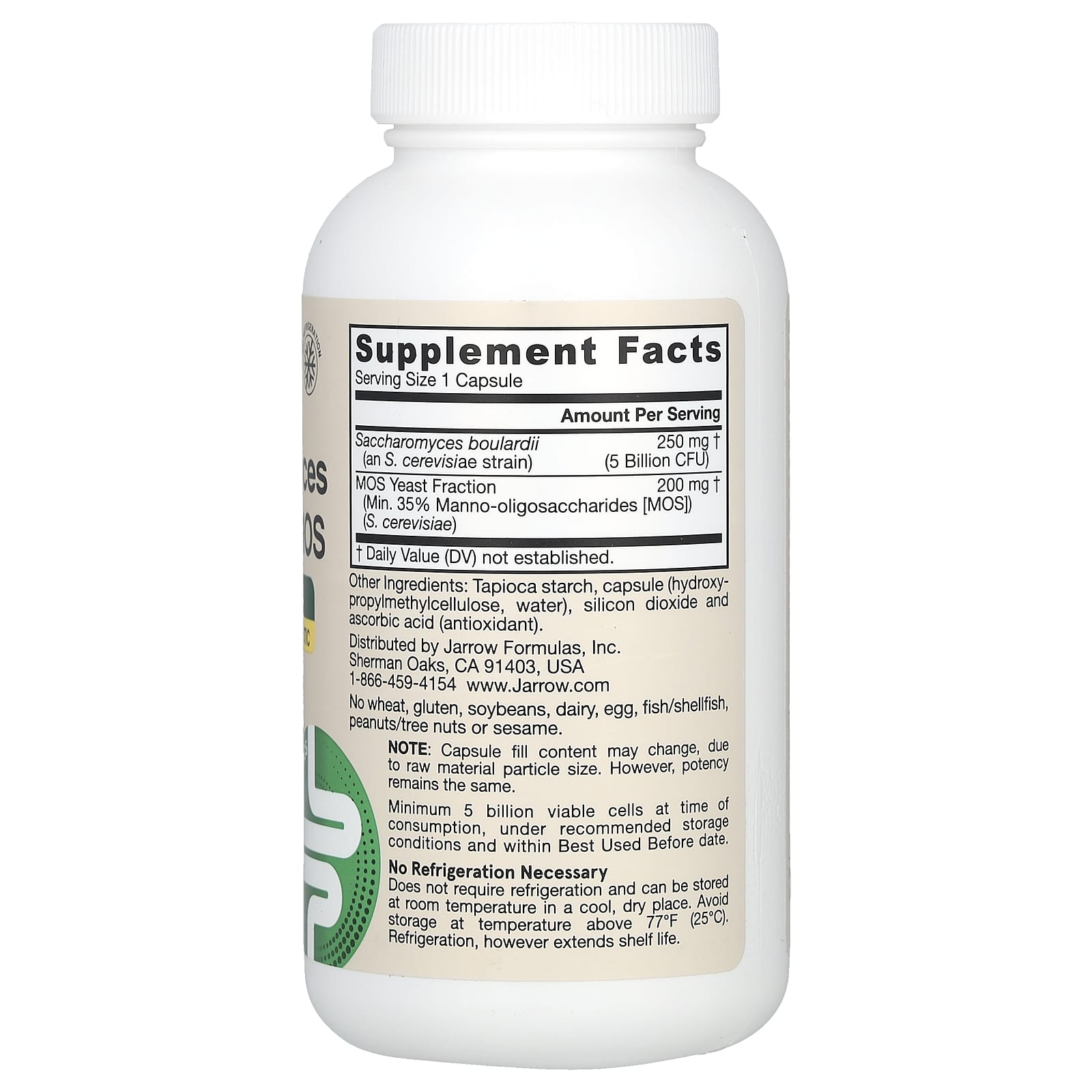 Saccharomyces Boulardii + MOS ingredienser
