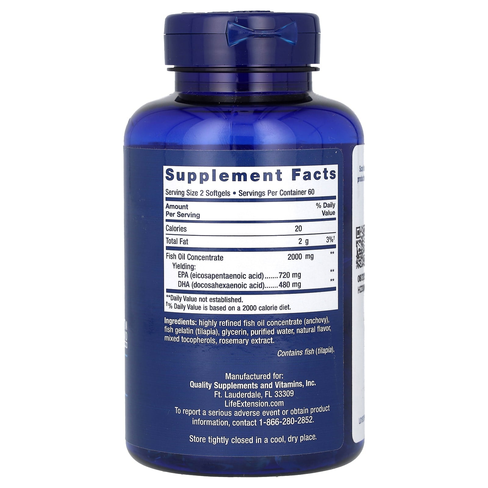 Life Extension - Mega EPA/DHA