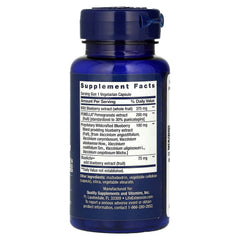 Life Extension Blueberry Extract With Pomegranate baksida