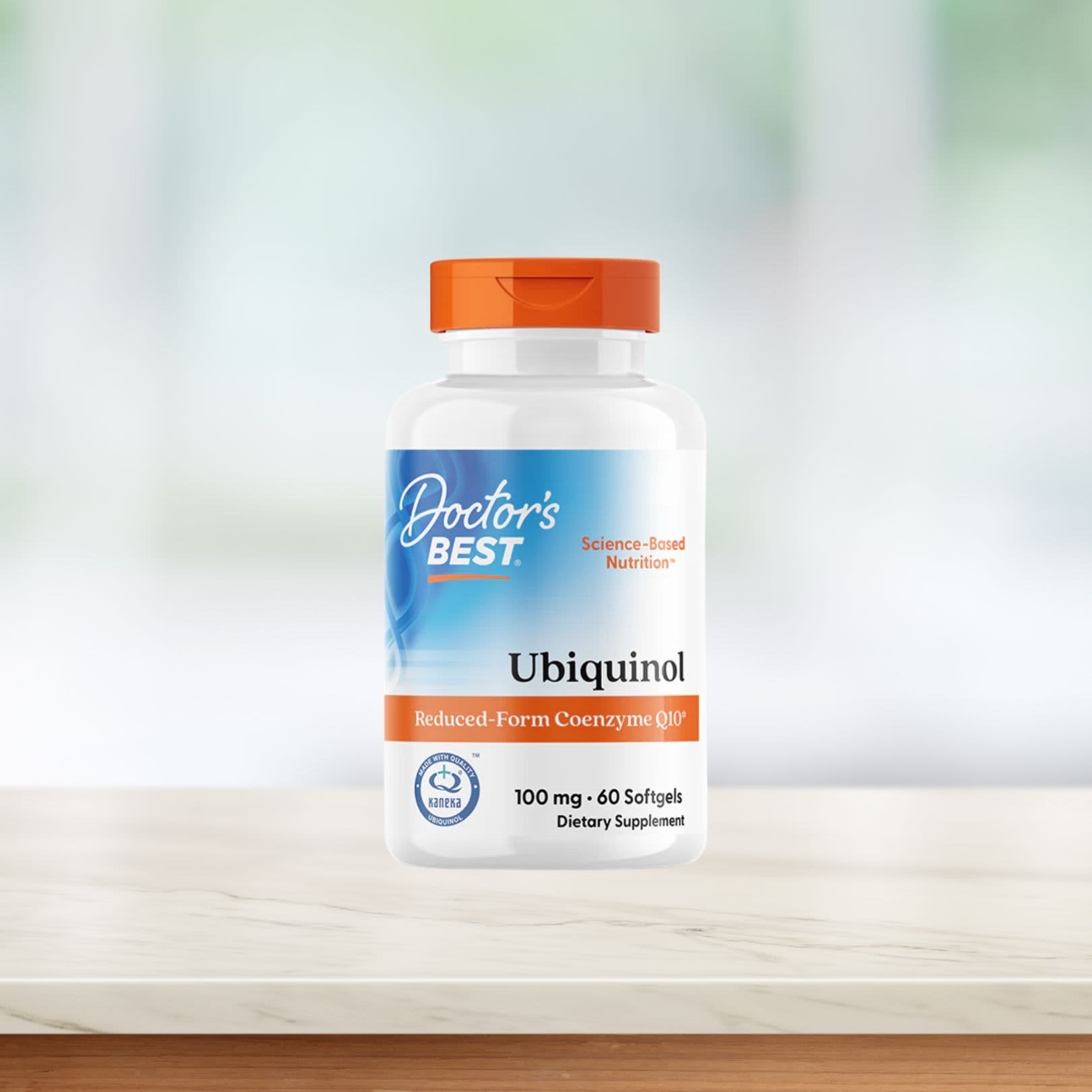 Doctor's Best - Ubiquinoli Kanekalta, 100mg - 60 Kapselia