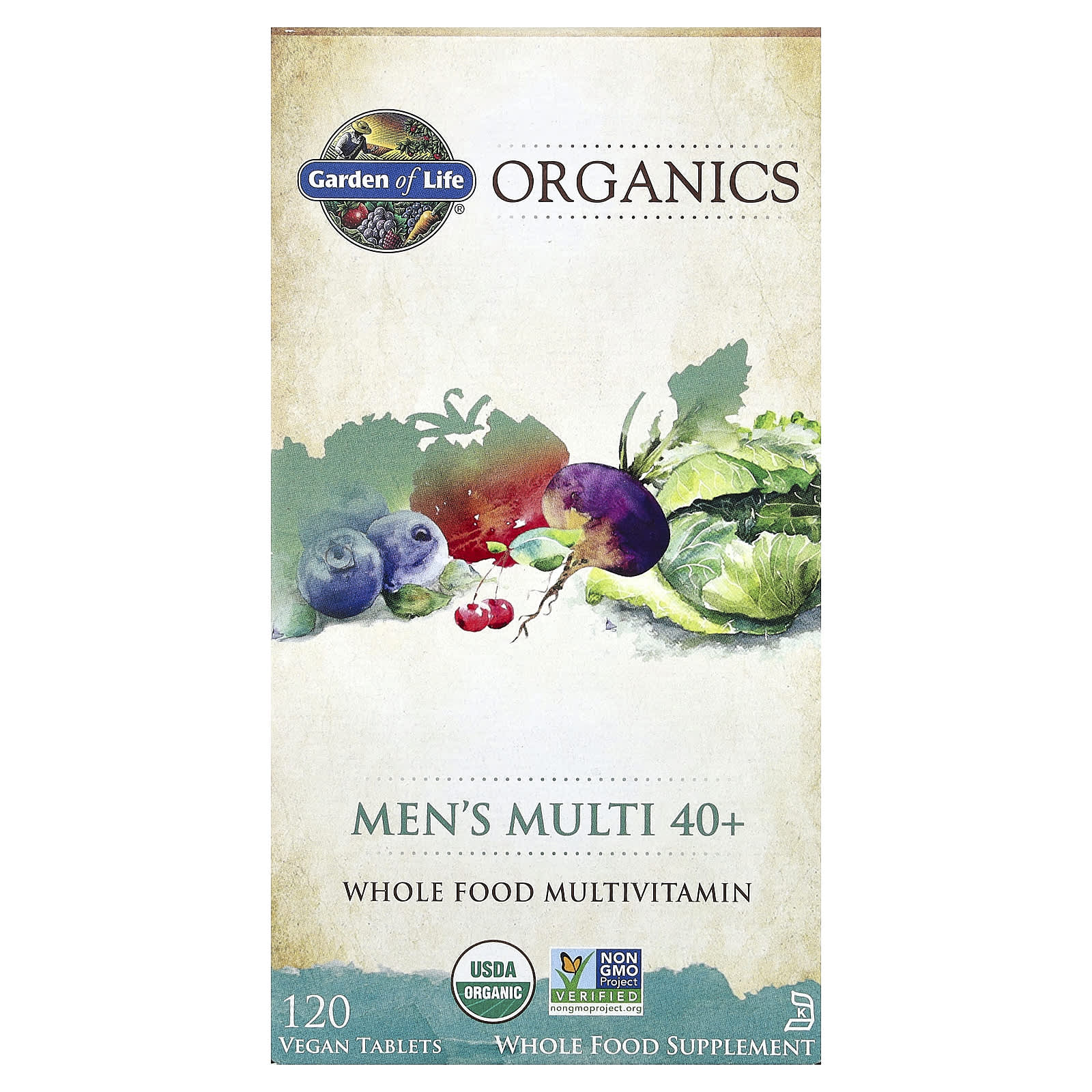 Garden Of Life - Mykind Organics Men's Multi 40+