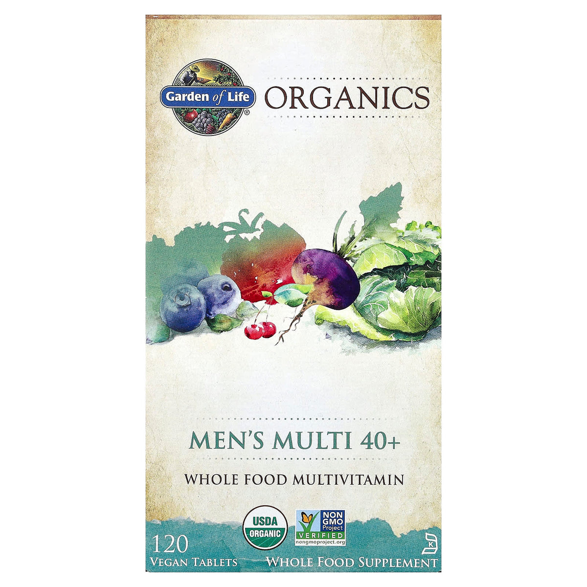 Garden Of Life - Mykind Organics Men's Multi 40+