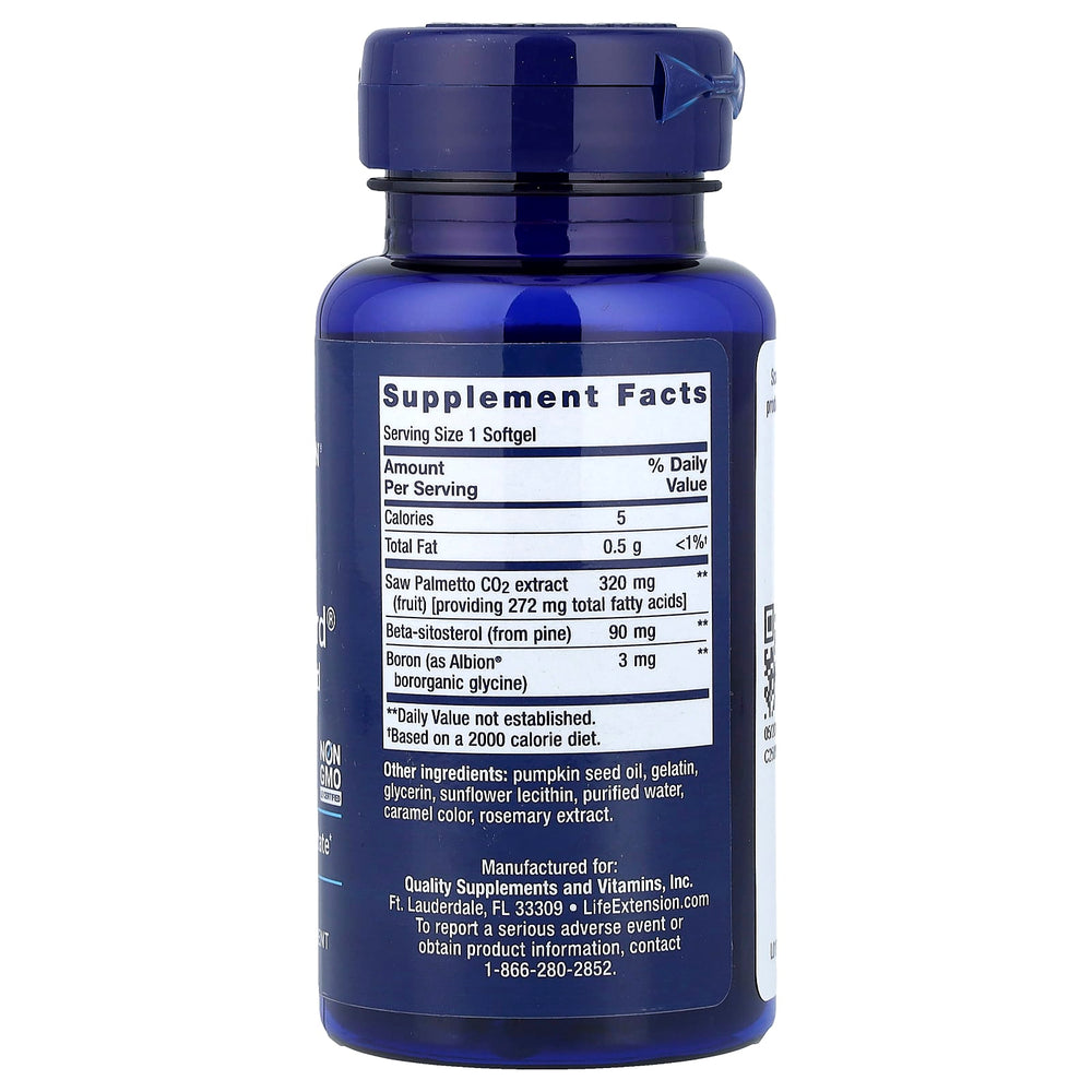 Saw Palmetto With Beta-Sitosterol näringsfakta
