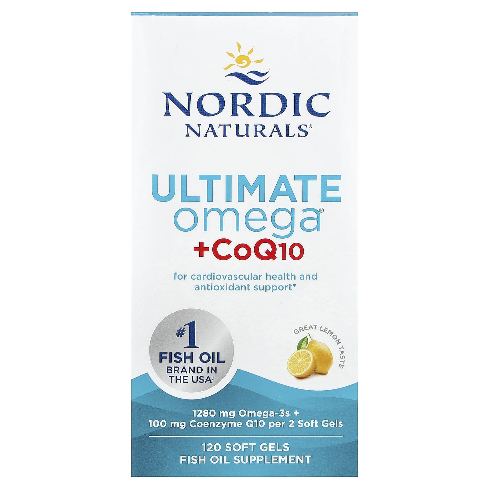 Ultimate Omega + CoQ10 öppen förpackning