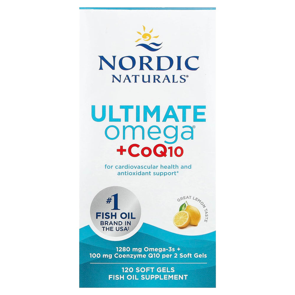 Ultimate Omega + CoQ10 öppen förpackning