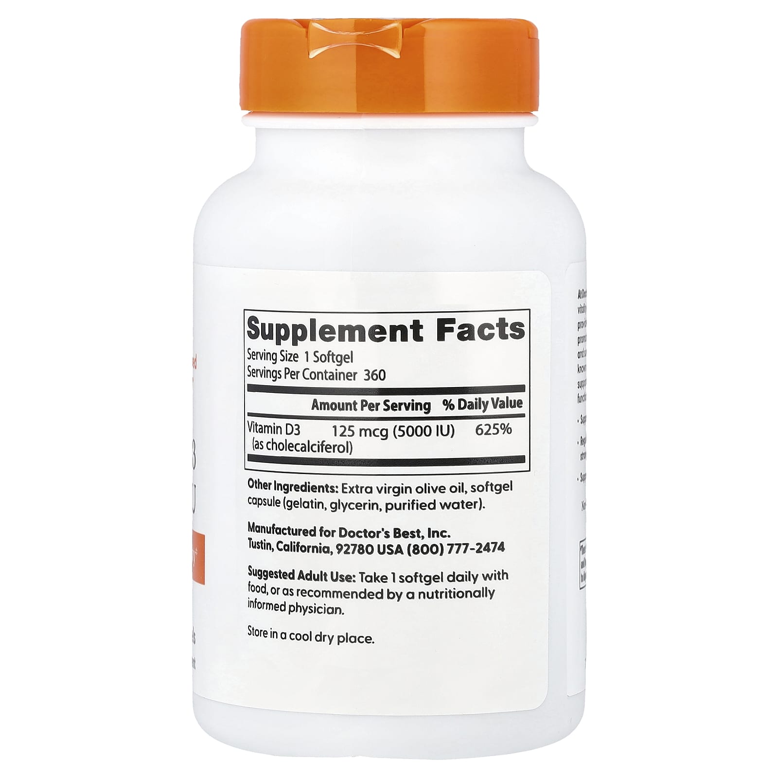 Doctor's Best - Vitamin D3