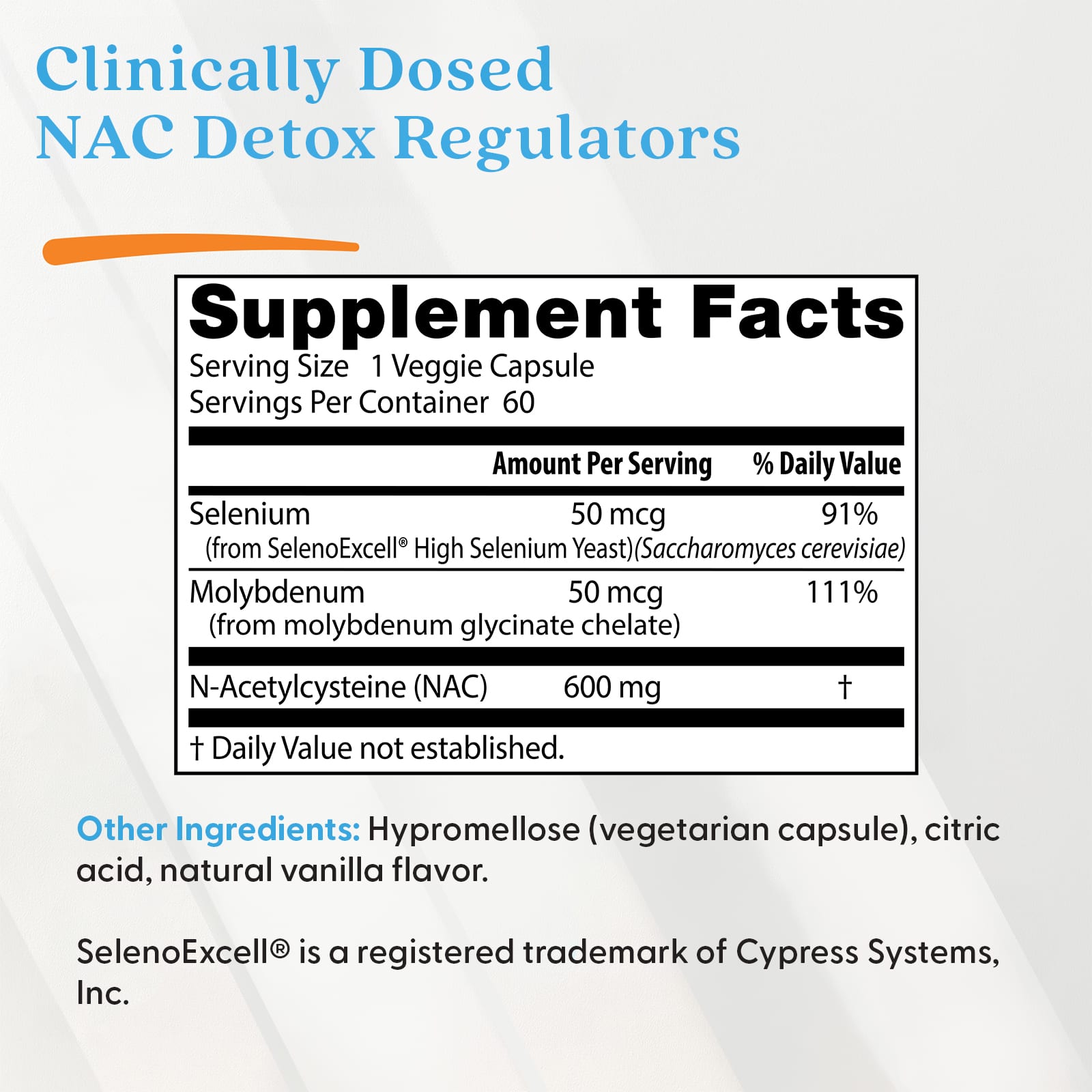 Doctor's Best - NAC Detox Regulators