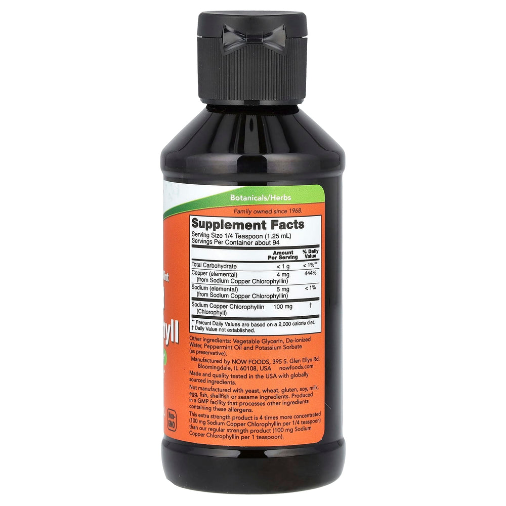 Extra Strength Liquid Chlorophyll produktöversikt