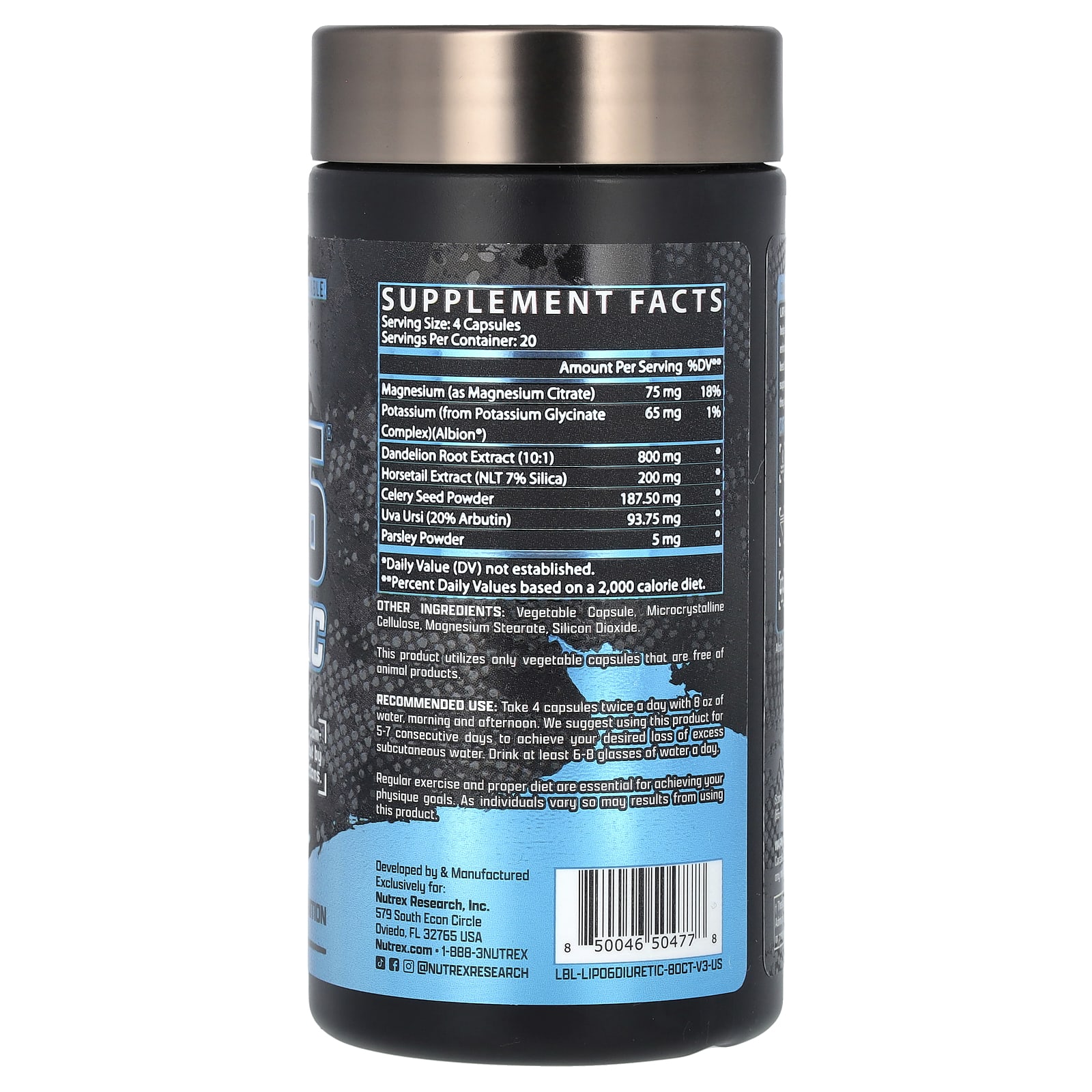Nutrex - Research - Lipo-6 Stim-Free - 60 kapselia