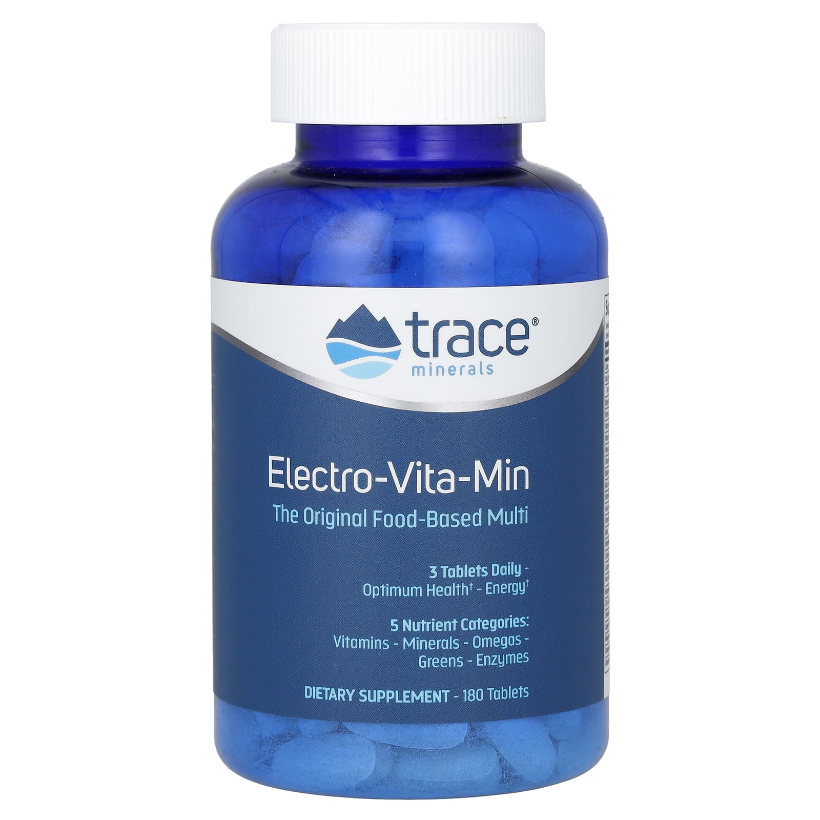 Trace Minerals - Electro-Vita-Min - 180 Tablets
