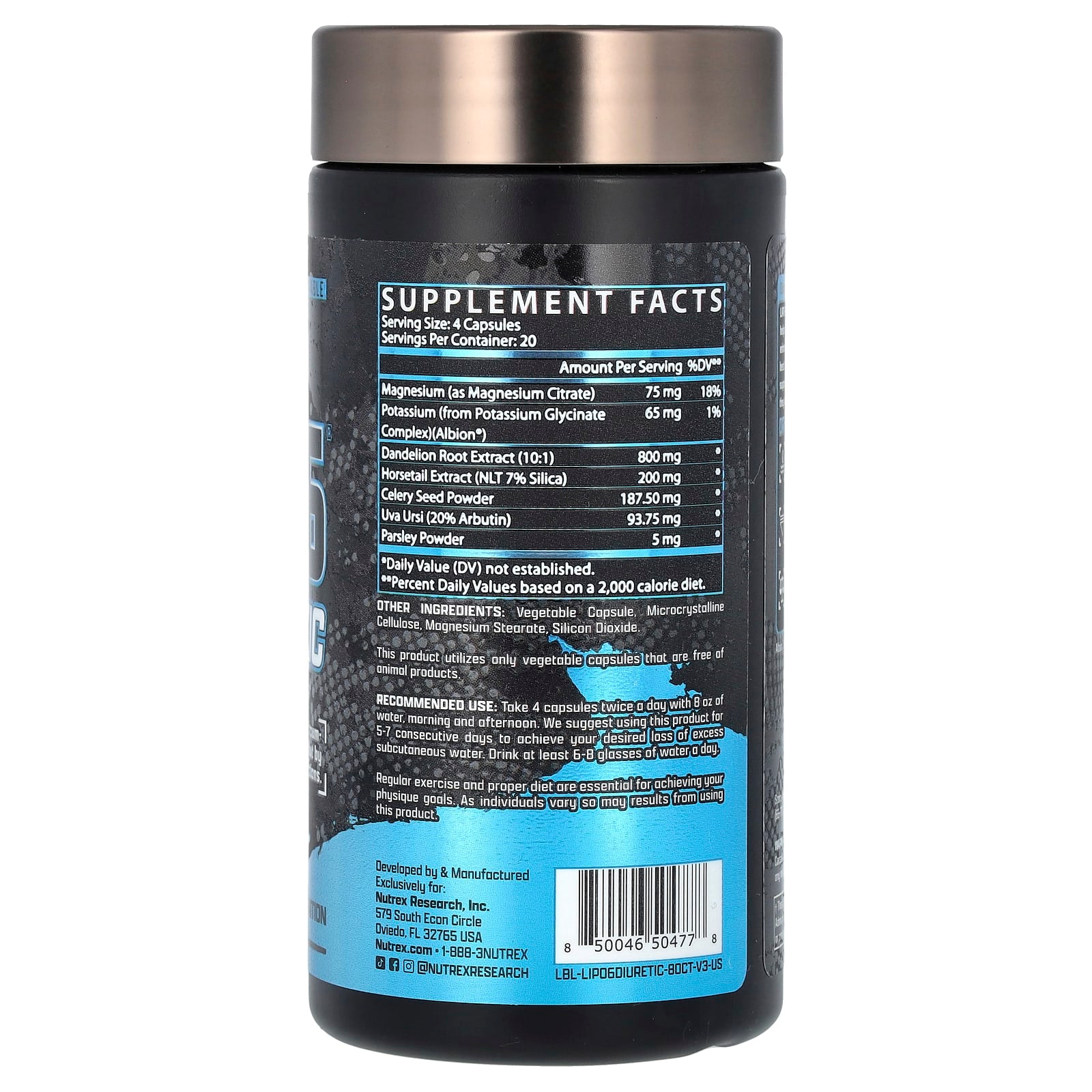 Nutrex - Research - Lipo-6 Stim-Free - 60 kapselia