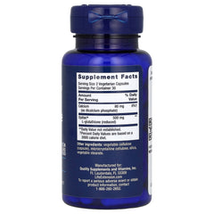 Life Extension Glutathione ingredienser lista