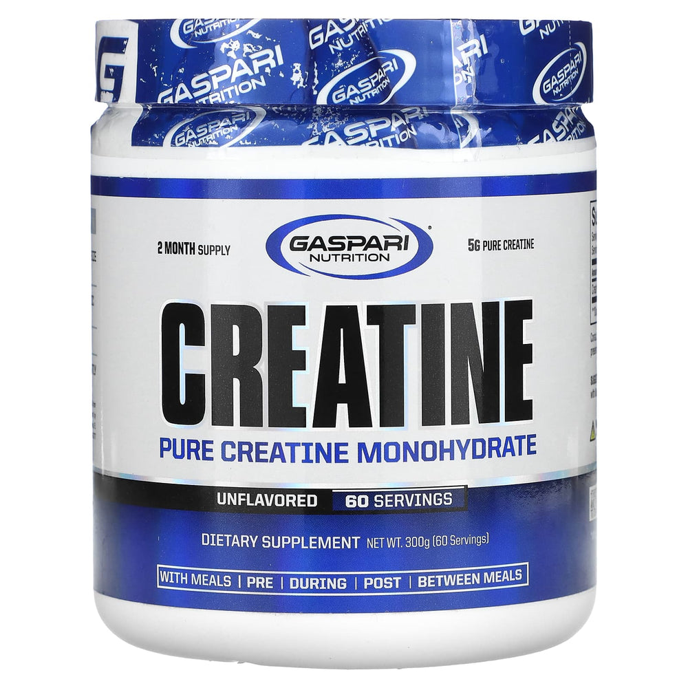 Creatine Monohydrat baksida med näringsfakta