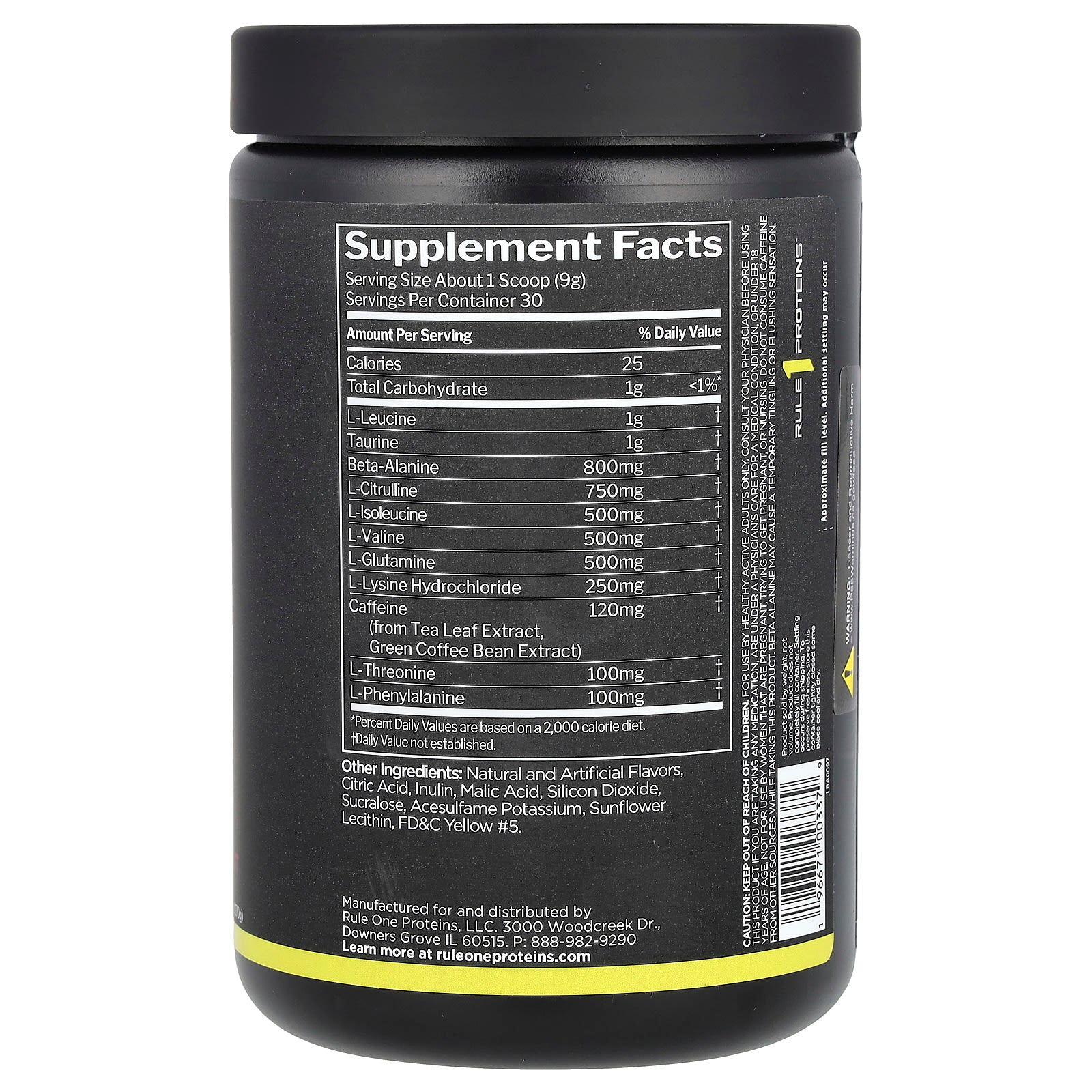 Rule One - Energized Amino