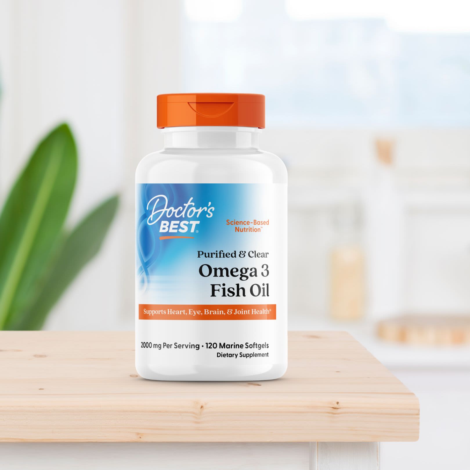 Purified & Clear Omega-3 Fiskolja användning
