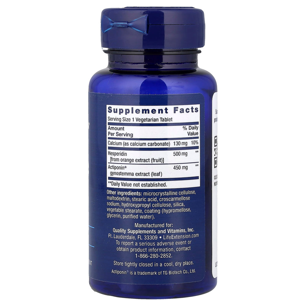 Life Extension AMPK Metabolic Activator baksida näringsfakta