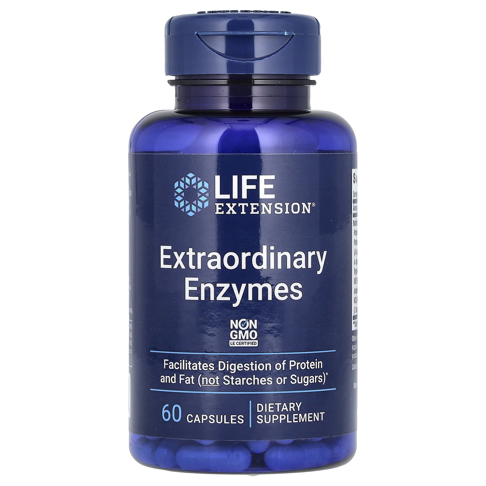 Extraordinary Enzymes Matsmältningsstöd framsida