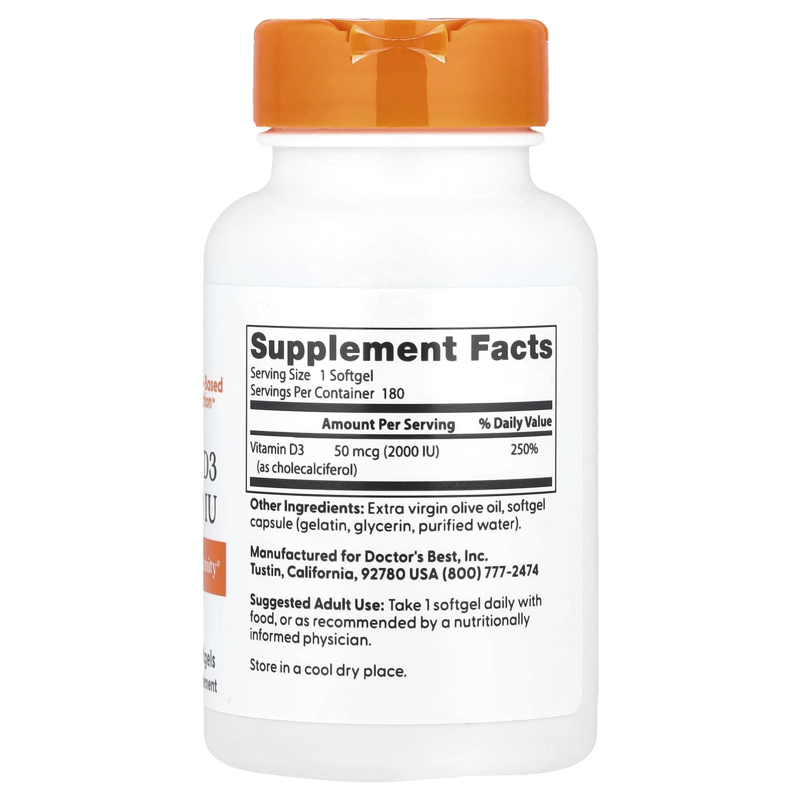 Doctor's Best - Vitamin D3