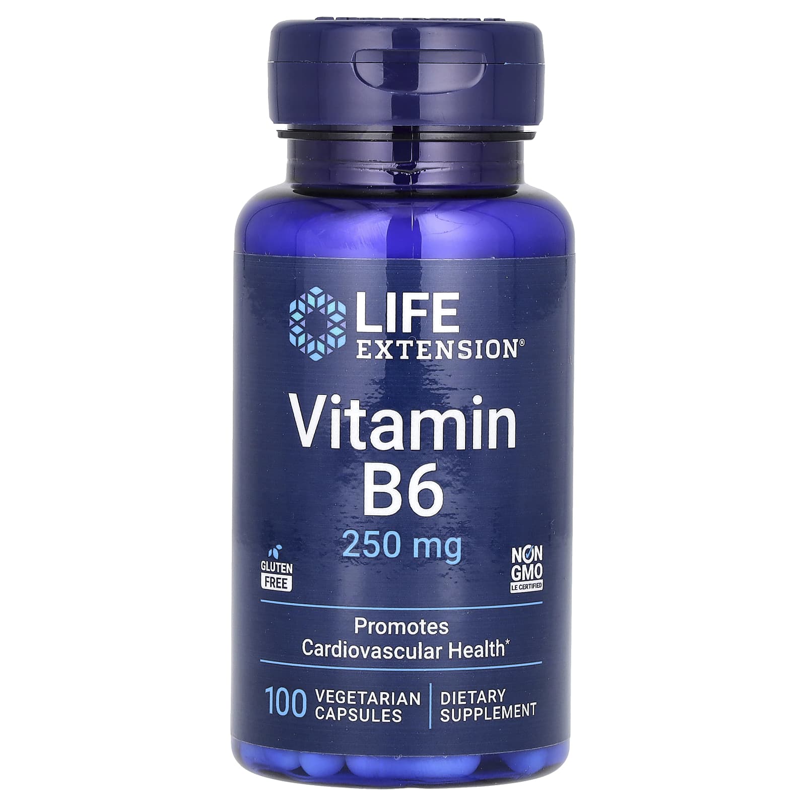 Life Extension Vitamin B6 framsida
