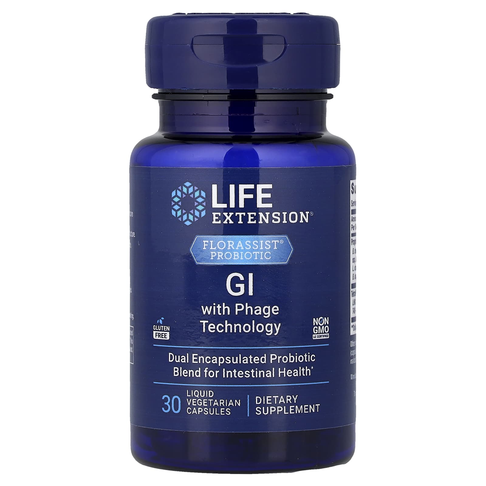 Life Extension - Florassist GI with Phage Technology