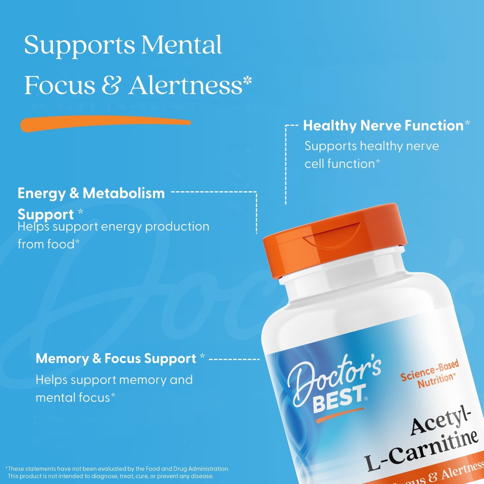 Doctor's Best - Acetyl-L-Carnitine