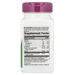 Chlorella – 100 kapslar med B12 & järn framsida