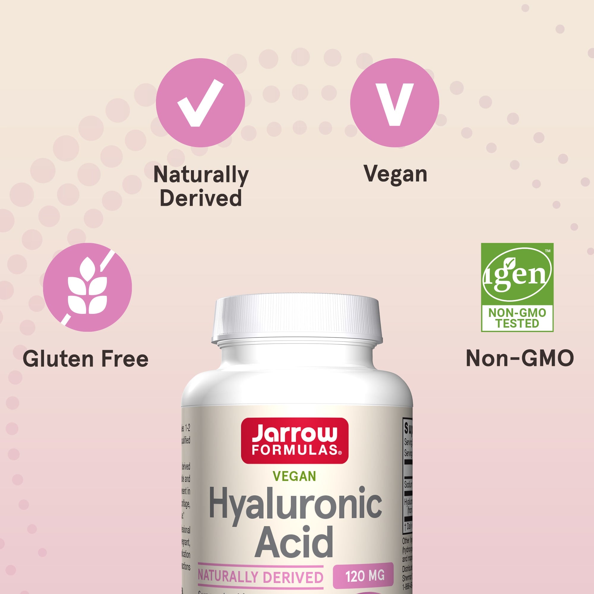 Jarrow Formulas - Hyaluronsyre 120mg