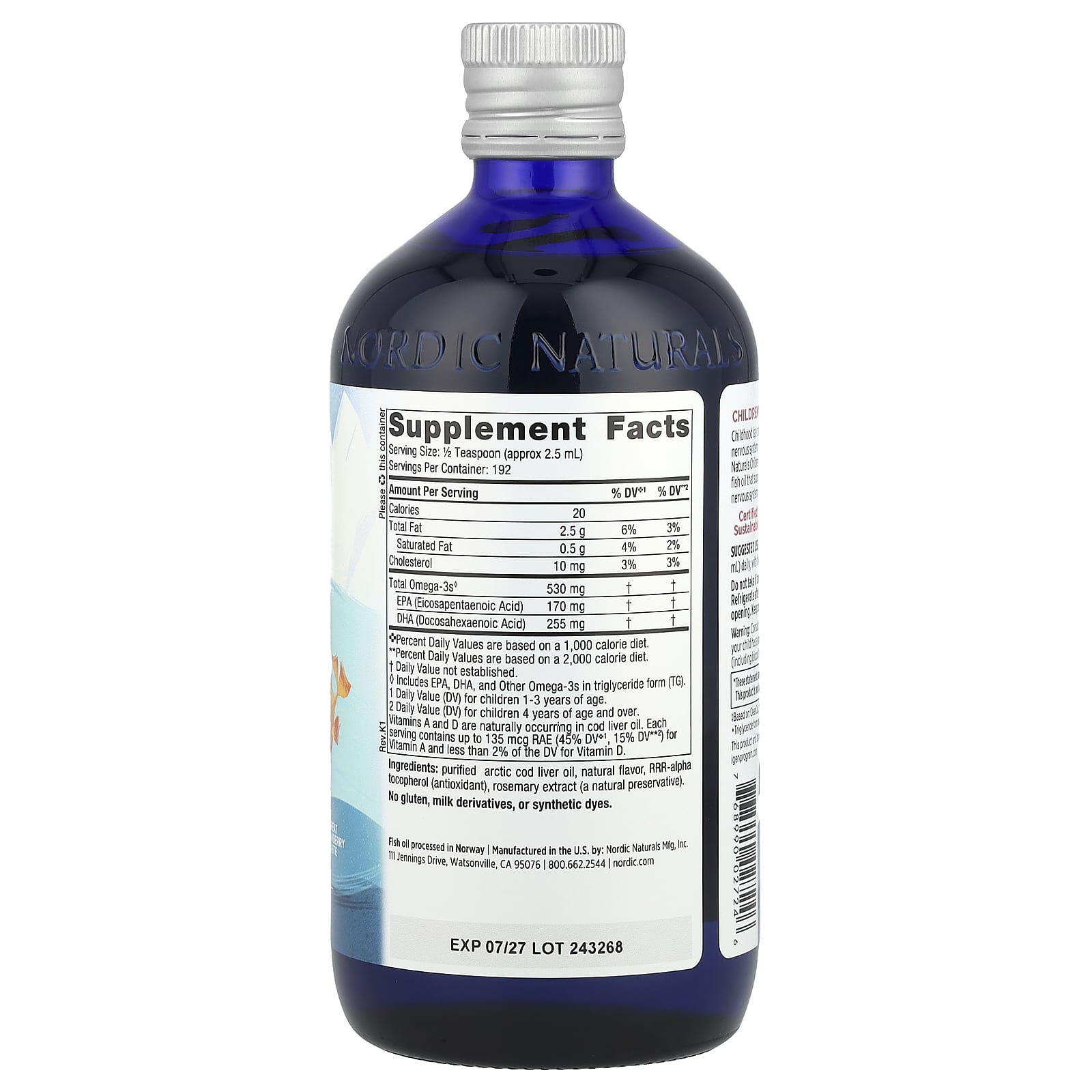 Nordic Naturals - Lasten DHA