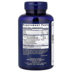 Life Extension Super Omega-3 EPA/DHA Fish Oil baksida