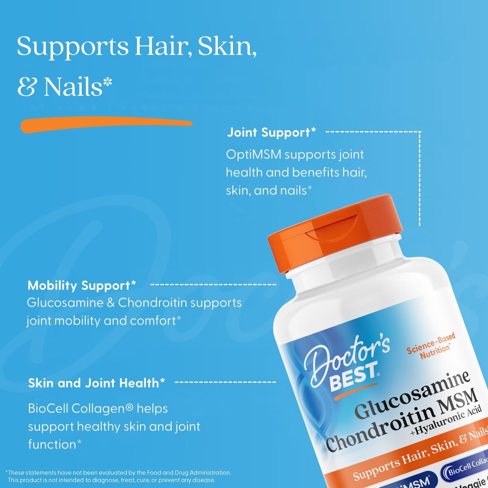 Doctor's Best - Glucosamin Chondroitin MSM