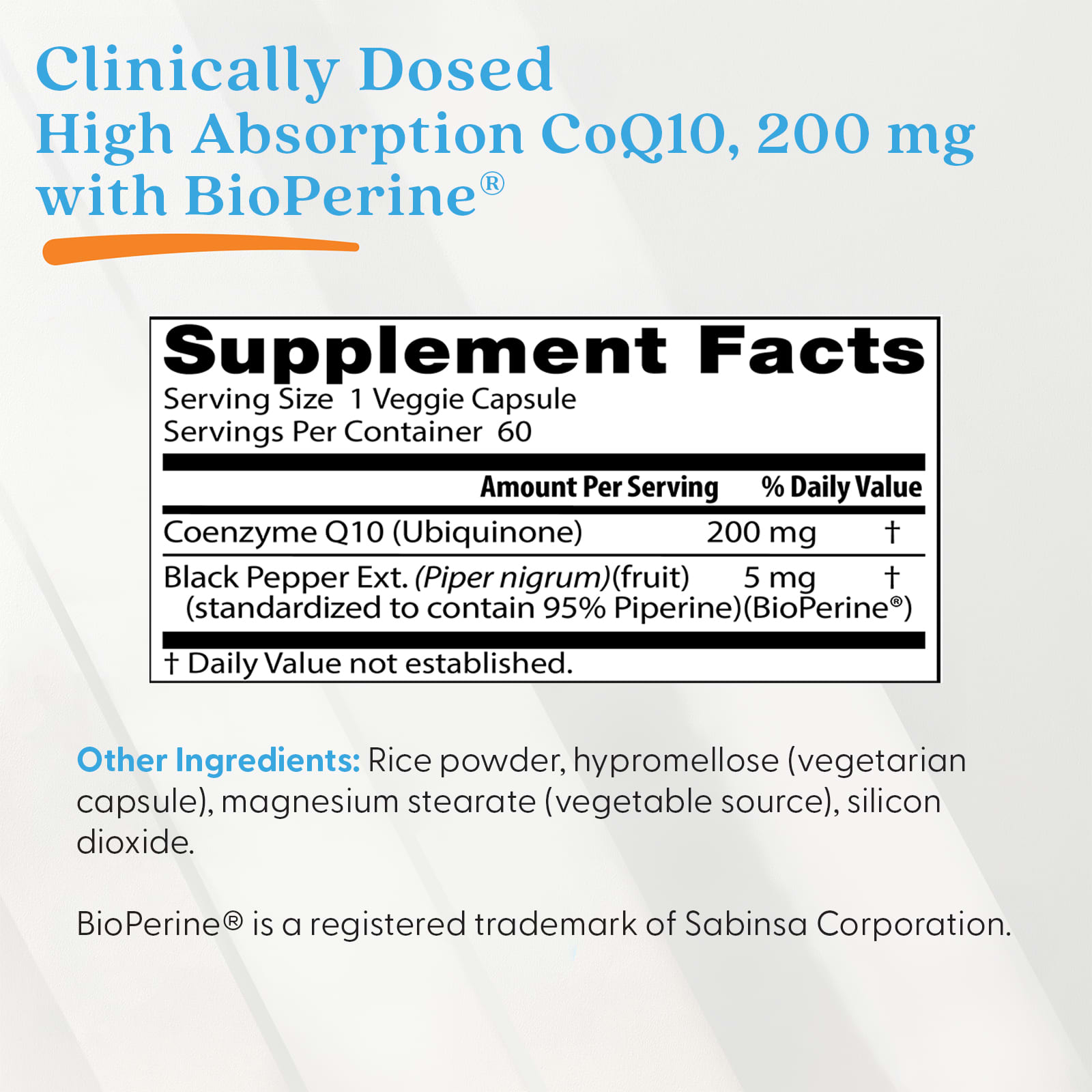 Doctor'S Best - High Absorption CoQ10 With Bioperine