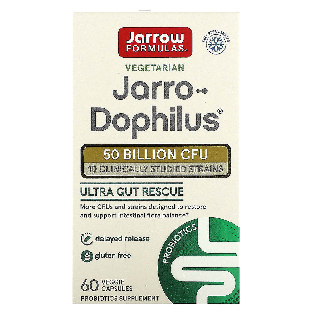 Jarrow Formulas Jarro-Dophilus baksida näringsfakta