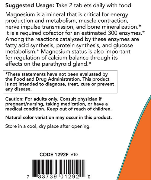 Now Foods - Magnesium Citrate