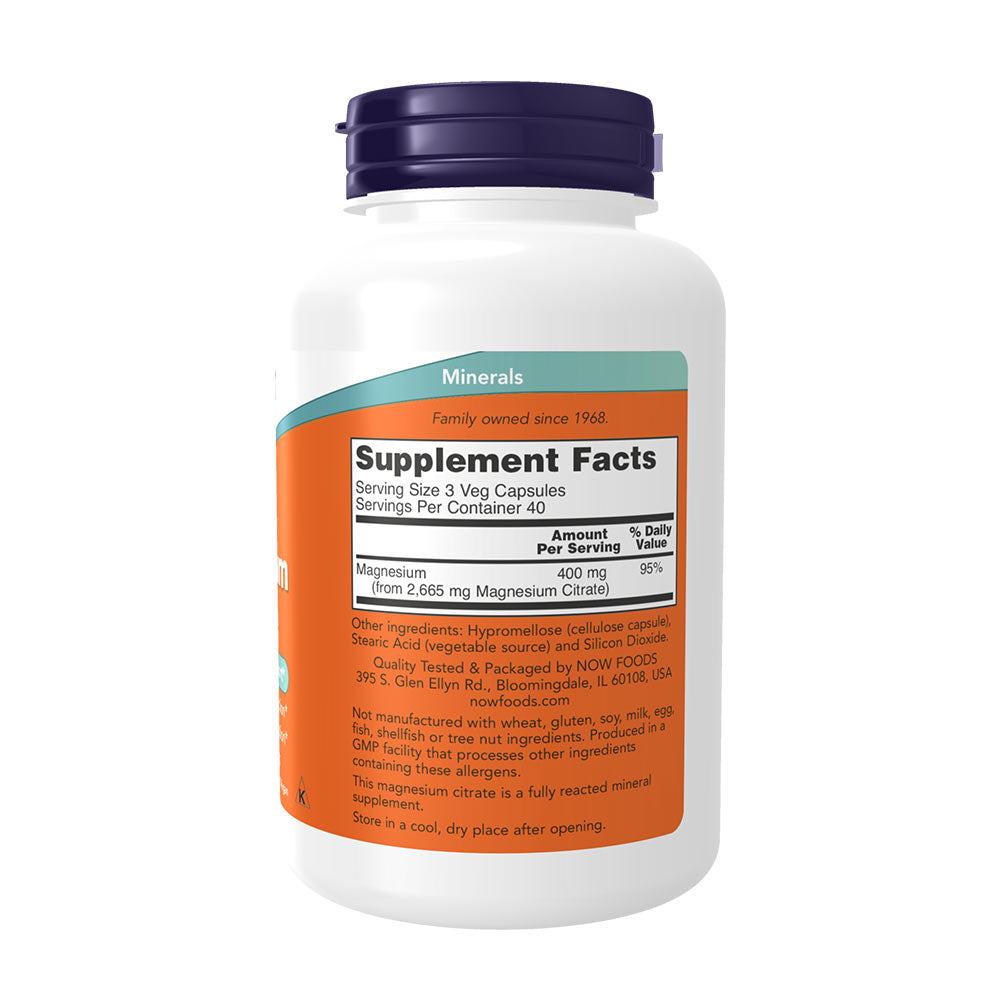 Now Foods - Magnesium Citrate