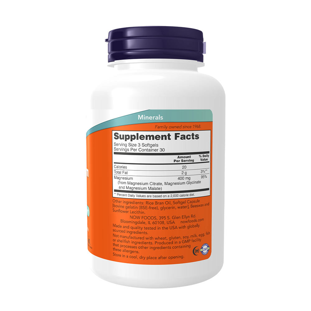Now Foods - Magnesium Citrate