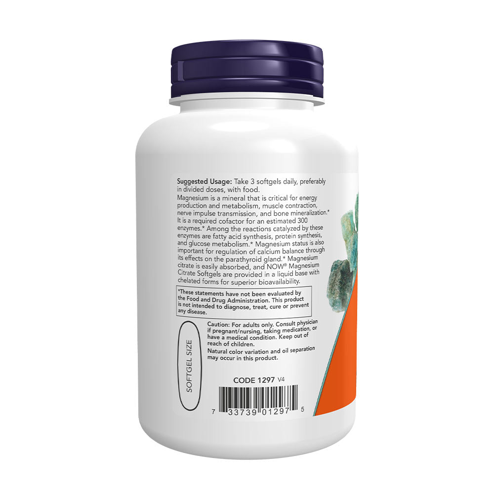 Now Foods - Magnesium Citrate