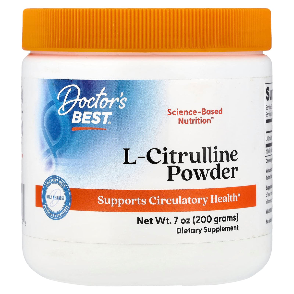 Doctor's Best - L-Citrulline Powder - 200g